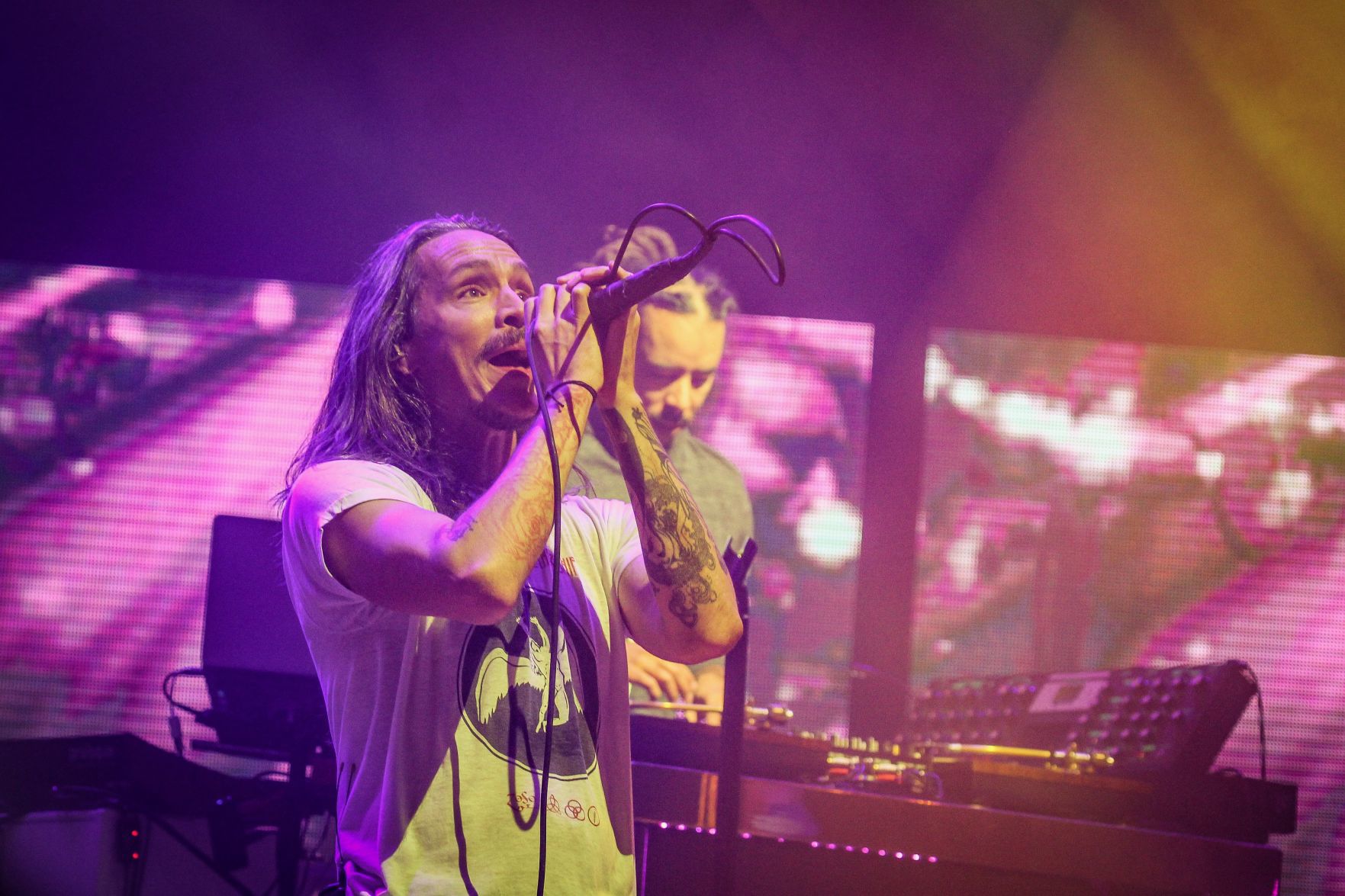 Brandon Boyd performs with Incubus at the Orpheum Theater on Oct. 19, 2019.